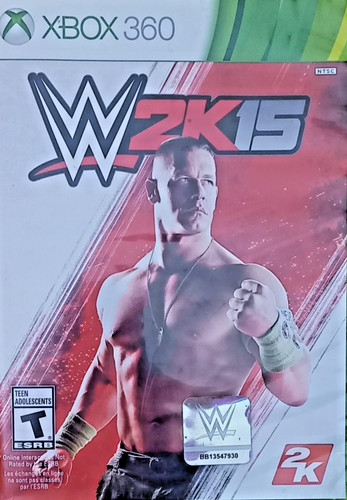 Wwe 2k15 xbox 360 - xbox, clean